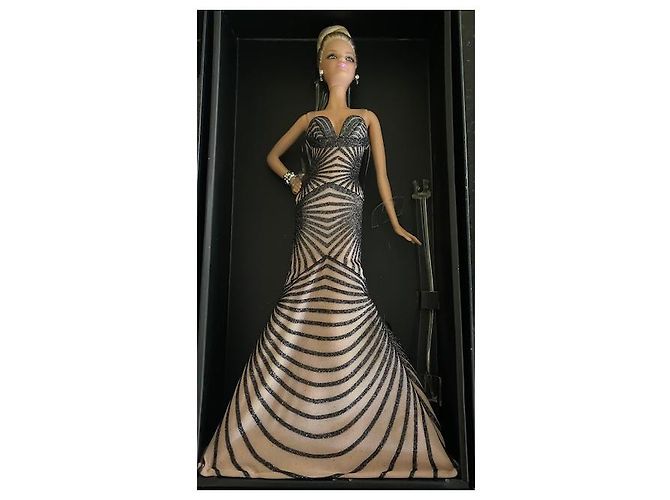 Autre Marque Barbie Zuhair Murad nuova di zecca Multicolore