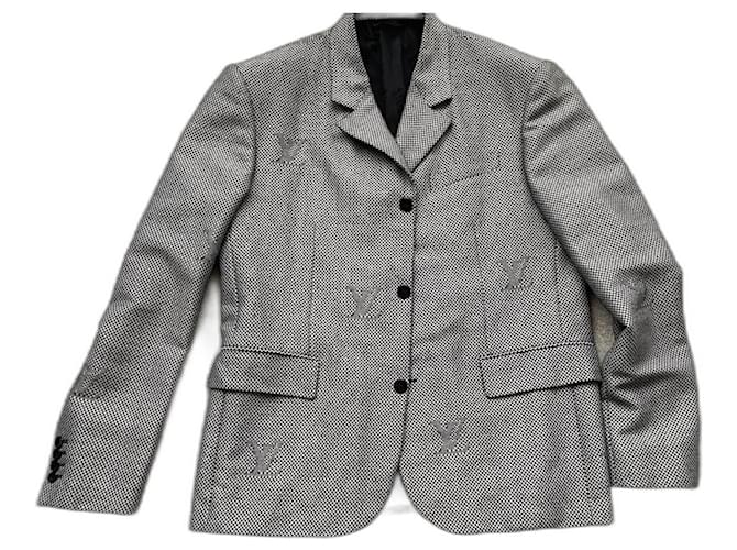 Louis Vuitton Blazers Jackets Grey Cotton  ref.1083200