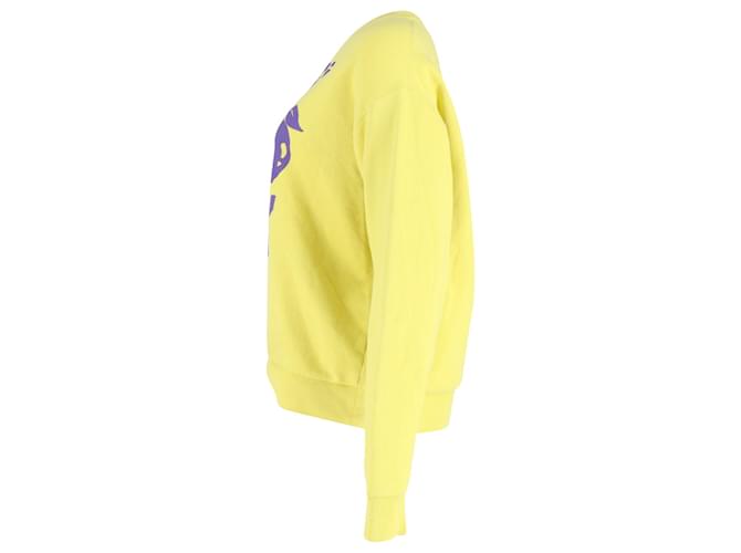Gucci Lemon-Print Sweatshirt in Yellow Cotton  ref.1083223