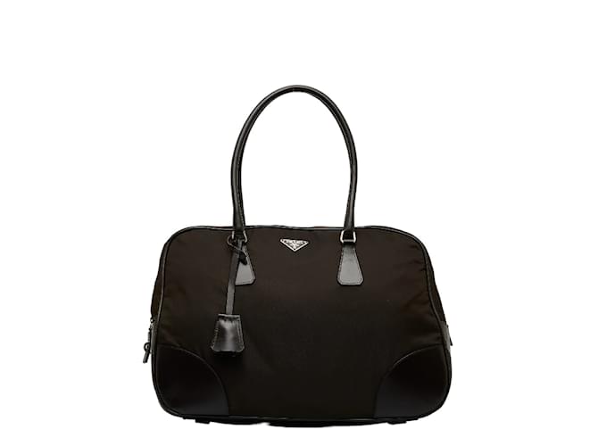 Prada Tessuto Handbag B10761 Brown Cloth Nylon  ref.1083284