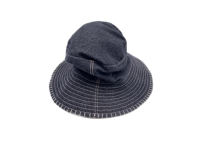 SESSUN  Hats T.International S Cotton Blue  ref.1083327