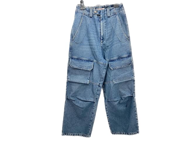 Autre Marque NON SIGNE / UNSIGNED  Jeans T.US 26 Denim - Jeans Blue  ref.1083342