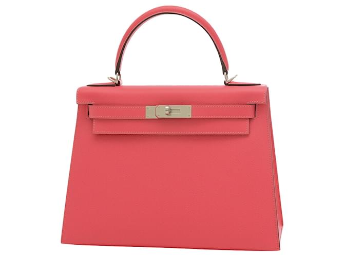 Hermès Hermes Kelly 28 Pink Leder  ref.1083532