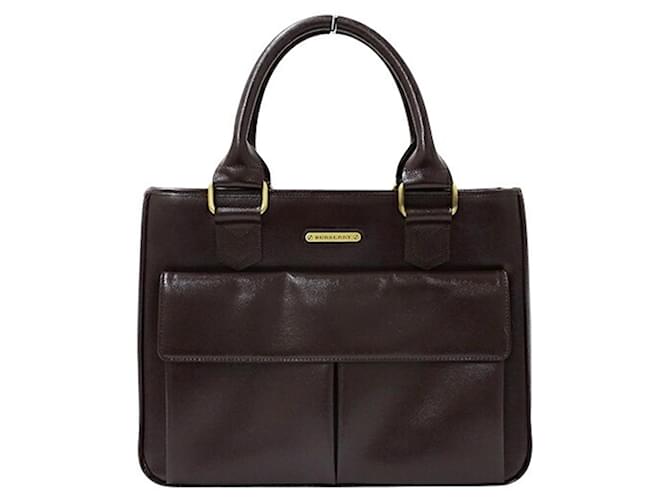 BURBERRY Brown Leather  ref.1084083