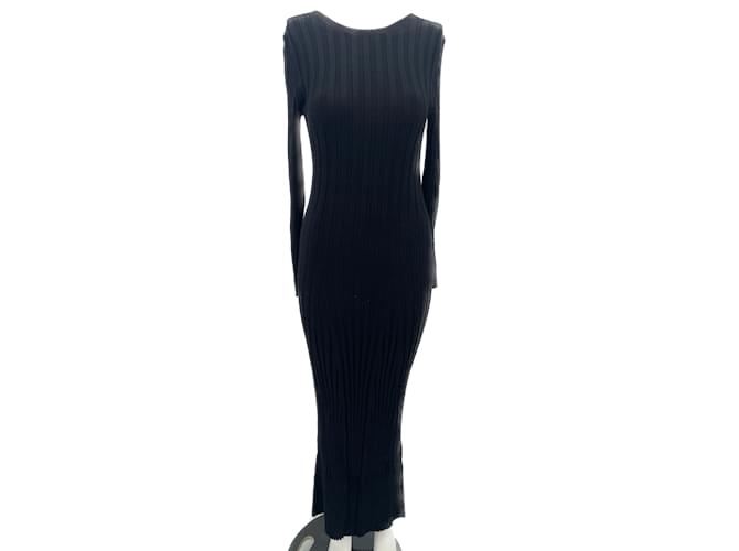Autre Marque IN THE MOOD FOR LOVE  Dresses T.International M Viscose Black  ref.1084478