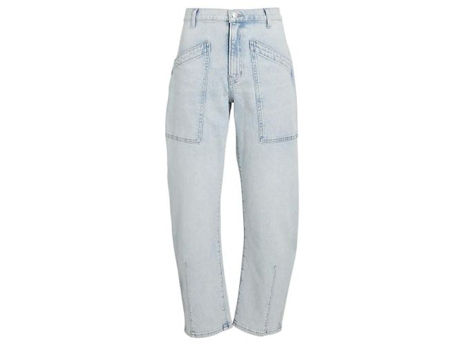 Jeans Veronica Beard Charlie con gamba a botte Blu chiaro