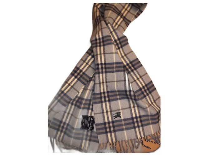 Burberry Sciarpe da uomo Multicolore Lana