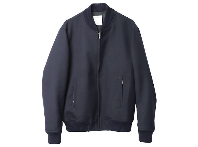 Cazadora bomber Sandro Paris de algodón negro