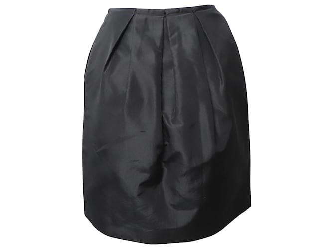 Prada Tulip Skirt in Black Silk  ref.1085079
