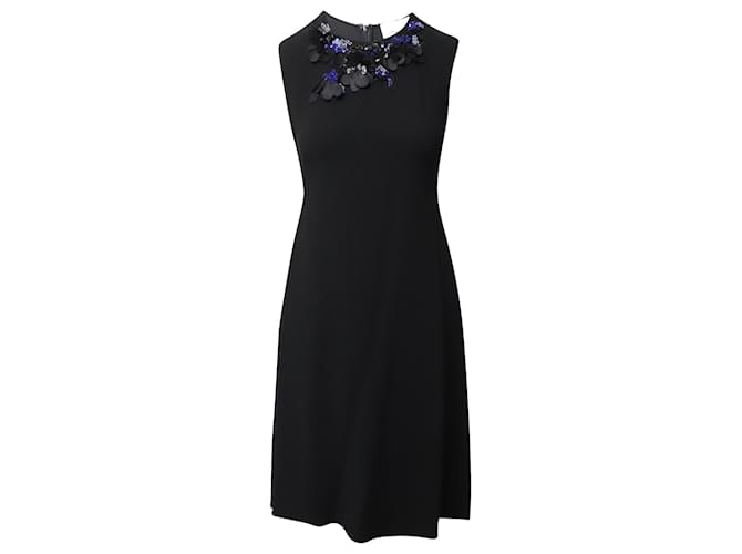 3.1 Phillip Lim Embellished Sleeveless Dress in Black Viscose Cellulose fibre  ref.1085093