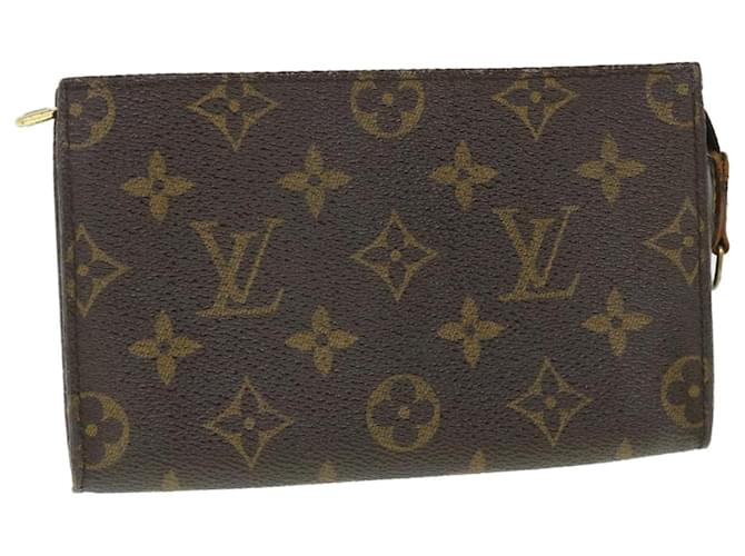 LOUIS VUITTON Monogram Bucket PM Zubehörtasche LV Auth 54522 Monogramm Leinwand  ref.1085541