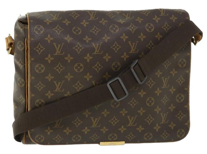 LOUIS VUITTON Damier Ebene Abbesses Umhängetasche N45257 LV Auth ar10250