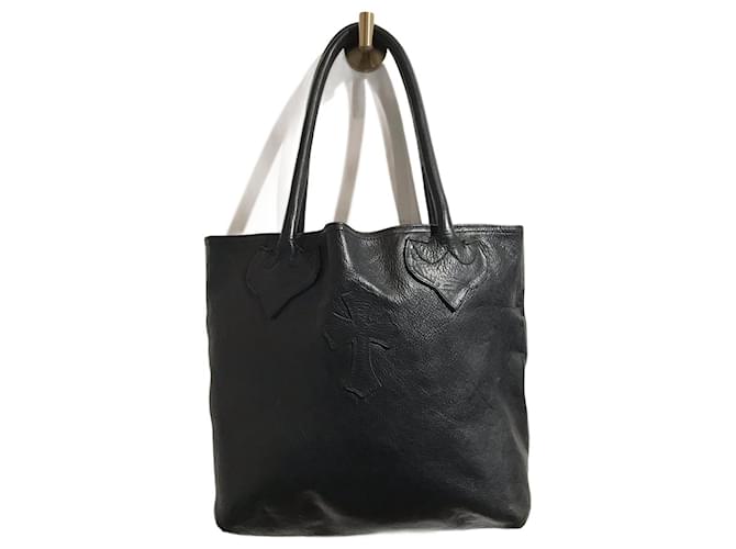 CHROME HEARTS  Handbags T.  leather Black  ref.1085689