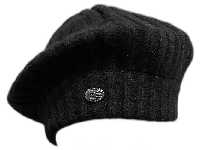 Chanel Hats Black