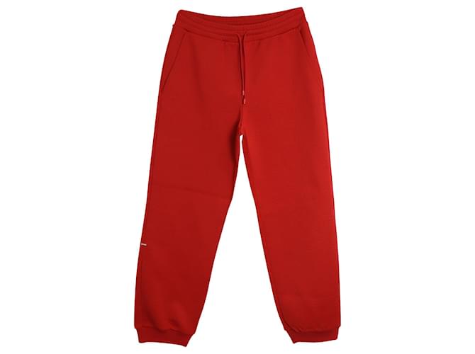 Pantalones de chándal con monograma de Louis Vuitton en poliéster rojo Roja  ref.1085940