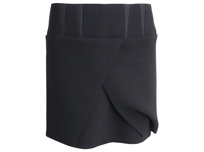 Mini-Jupe Balenciaga en Acétate Noir