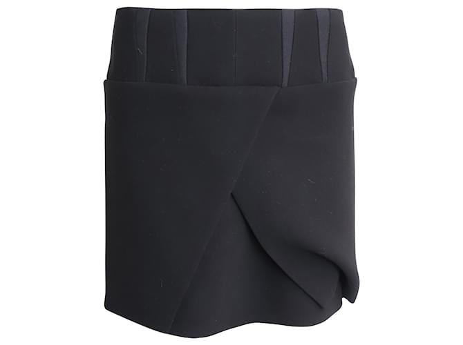 Balenciaga Mini Skirt in Black Acetate Cellulose fibre  ref.1085972
