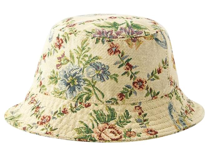 Trellis Tapestry Bucket Hat - Vivienne Westwood - Synthetic - Beige  ref.1086231