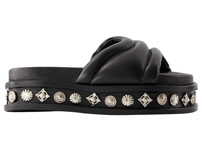 AJ1329 Sandals - Toga Pulla - Leather - Black