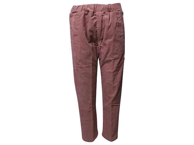 Bottega Veneta Corduroy Pants in Pink Cotton  ref.1086475
