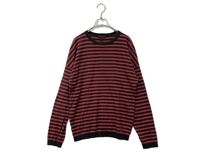 ***LOUIS VUITTON (Louis Vuitton)  cashmere blend knit Brown Pink Cotton  ref.1086555