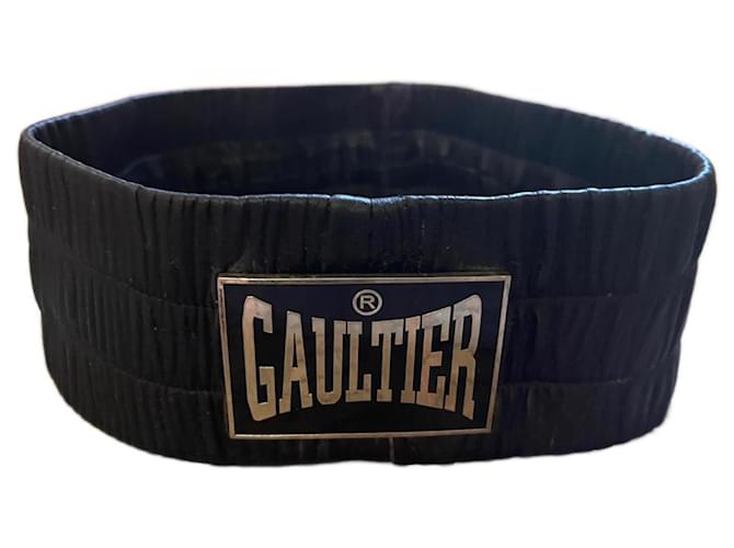 Jean Paul Gaultier Belts Black Leather  ref.1086621