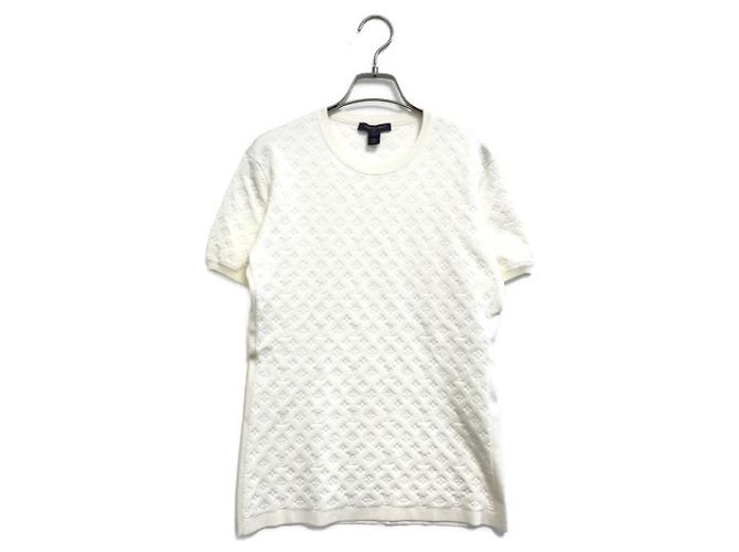 ***LOUIS VUITTON (Louis Vuitton)  3D-Monogramm gestrickt Weiß