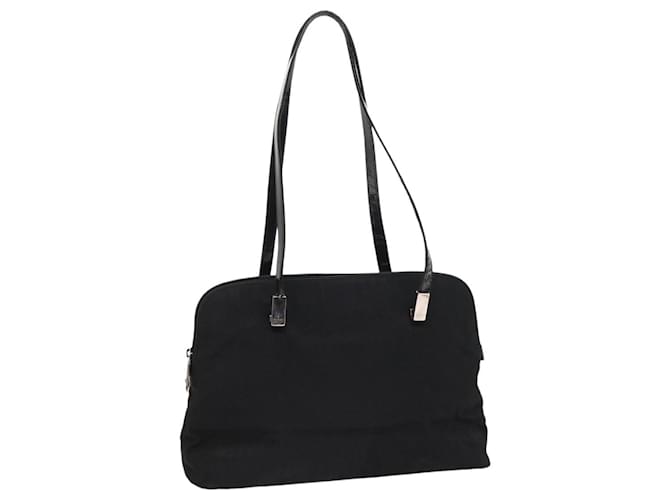 PRADA Shoulder Bag Nylon Canvas Black 002 1038 Auth bs8633  ref.1086749