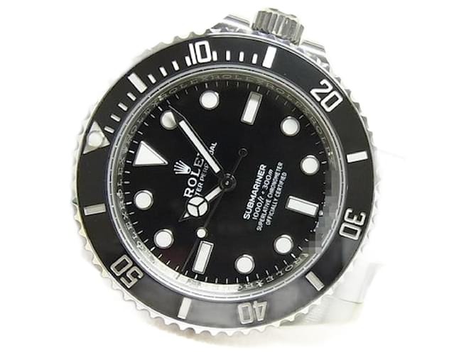 ROLEX Submariner No-Date 41 mm 124060 '21 purchased Mens Silvery Steel  ref.1086836