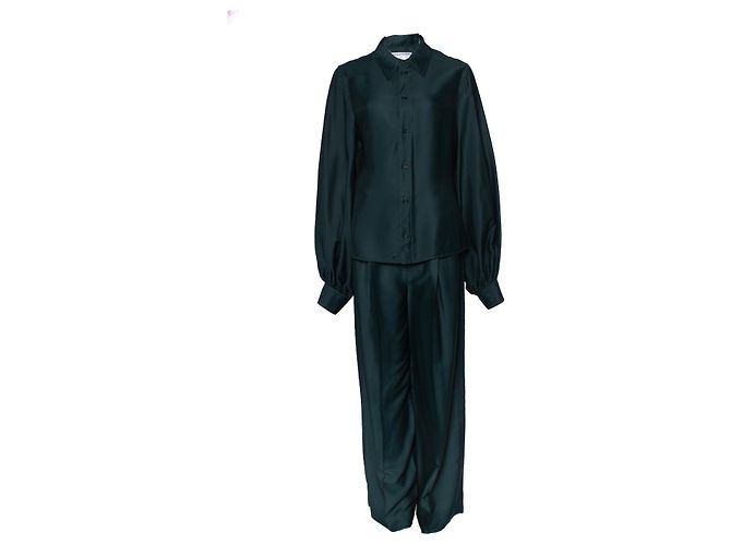 Bottega Veneta, pigiama verde