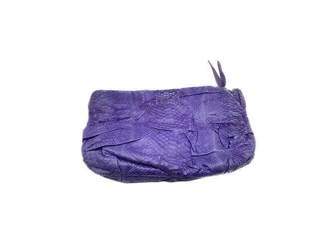 ZAGLIANI Bolsas clutch T.  Couro Roxo