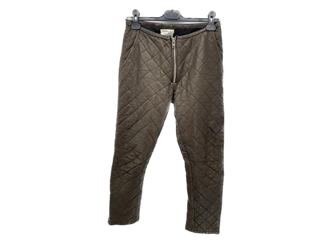 ISABEL MARANT ETOILE  Trousers T.fr 38 Polyester Brown  ref.1087119