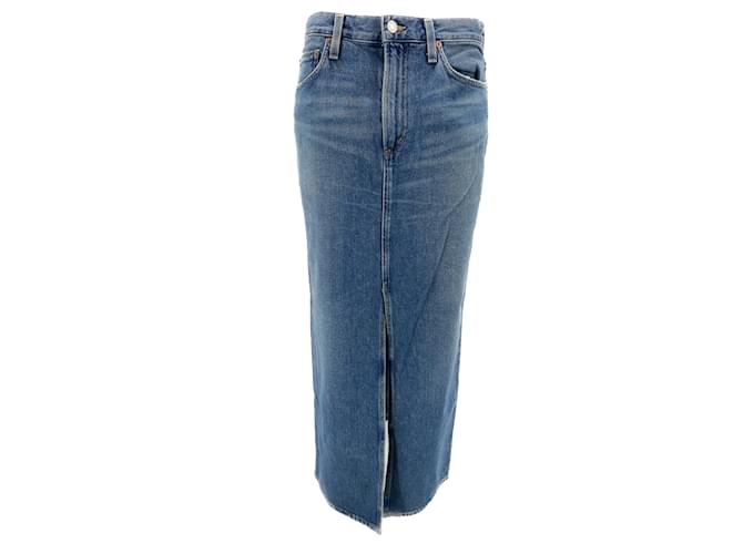 Autre Marque AGOLDE  Skirts T.US 24 Denim - Jeans Blue  ref.1087122