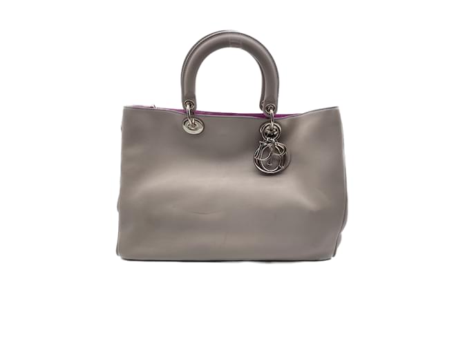 DIOR  Handbags T.  leather Grey  ref.1087167