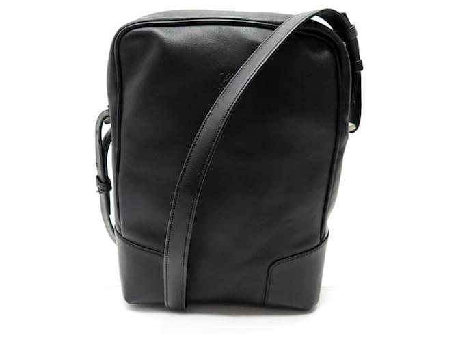 NEW LOEWE MEN'S BAG IN BLACK LEATHER LEATHER SHOULDER BAG NEW HAND BAG  ref.1087606