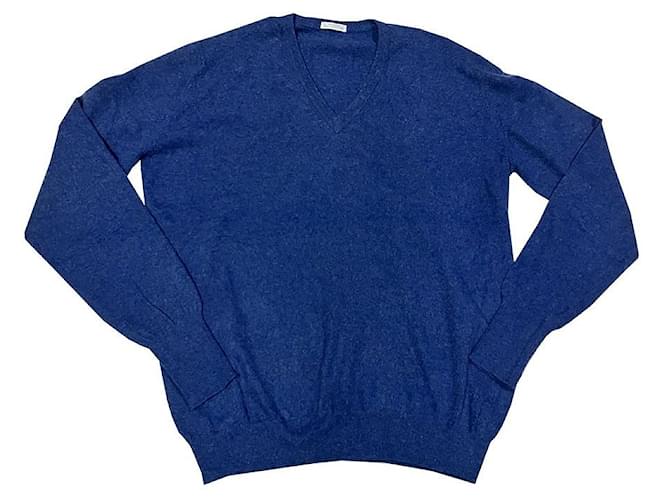 Ballantynes Sweaters Blue Cashmere  ref.1087925