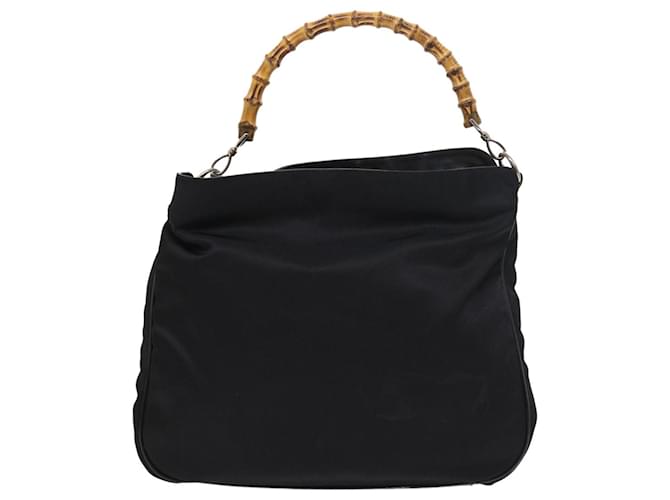 Gucci Bamboo Synthétique Noir  ref.1087963