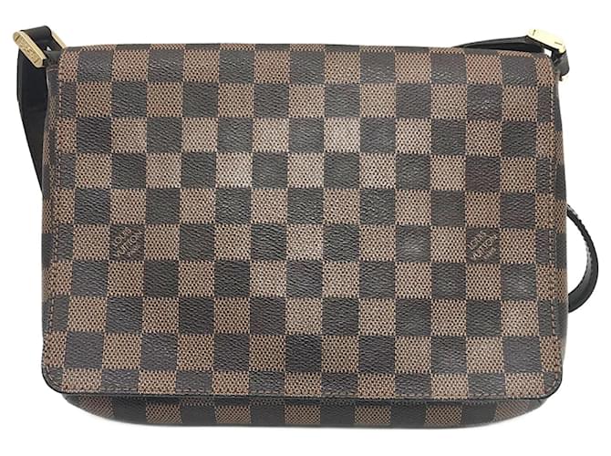 Louis Vuitton Musette Tango Braun Leinwand  ref.1088101