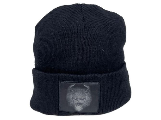 Autre Marque ***Y-3 (Wisely)  Logo Beanie/FP9011 Black
