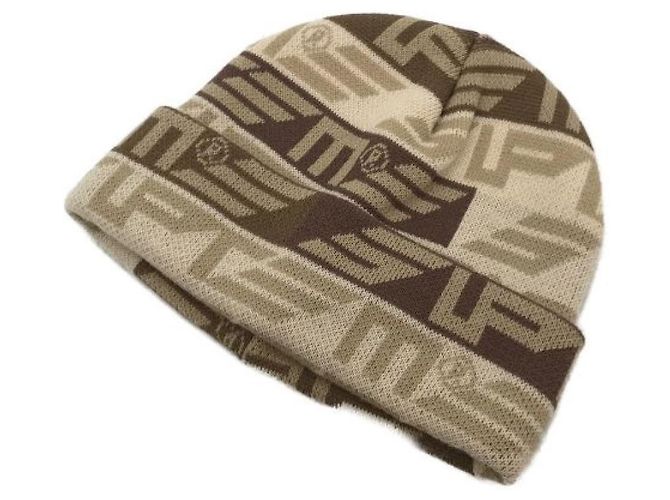 Supreme ***SUPREMO (Supremo)  gorro com logo geométrico Bege