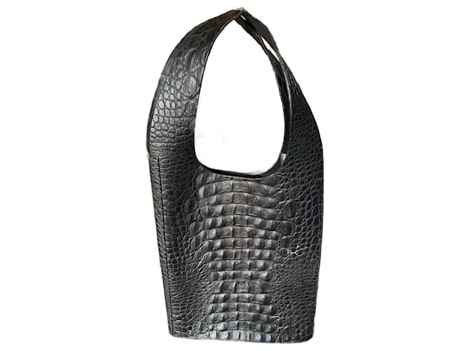 Jean Paul Gaultier Handbags Dark brown Leather  ref.1088419