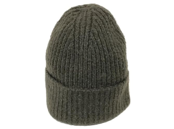 Autre Marque ***Akne-Studios (Aknestudios)  Strickmütze Khaki