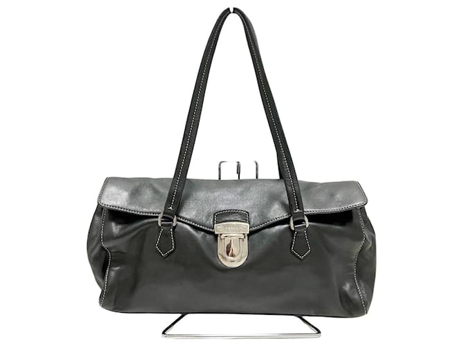 ビンテージ PRADA  TESSUTO EASY  バッグ Prada Tessuto Easy Shoulder Bag Black – DAC