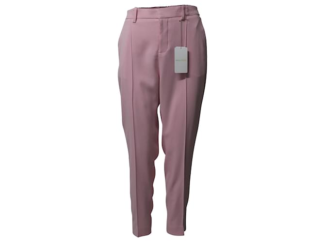 Zadig & Voltaire Panda Crepe Pants in Pink Acetate Cellulose fibre  ref.1089192