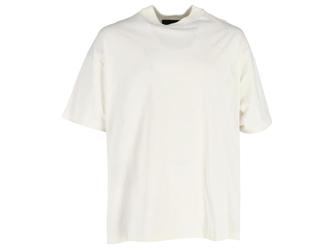 Camiseta lisa Fear Of God Essentials em algodão branco  ref.1089305