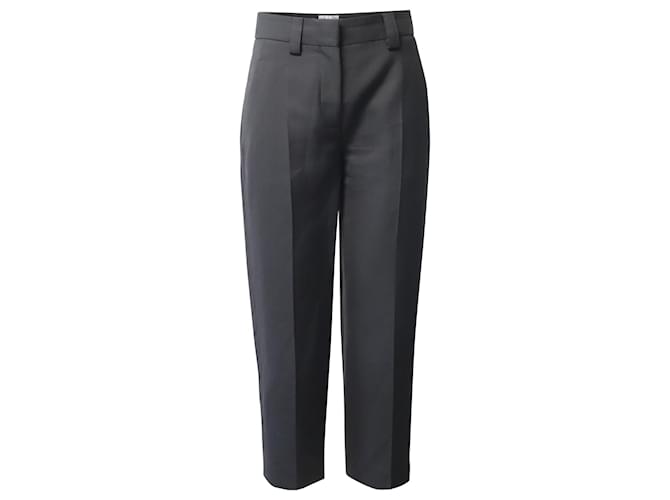 Acne Studios Pantalon Slim Fit en Polyester Noir  ref.1089327