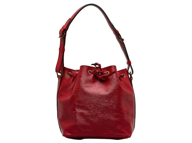 Noe Louis Vuitton Noé Red Leather  ref.1089517