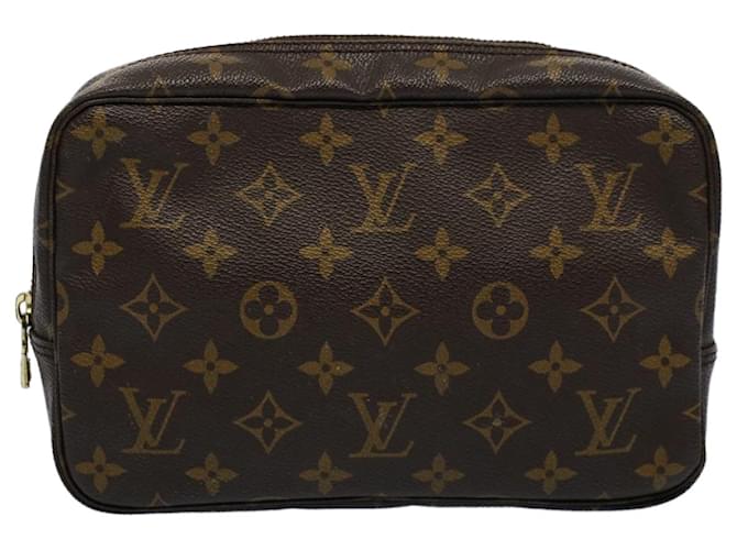 Louis Vuitton Pochette Brown Cloth  ref.1089523