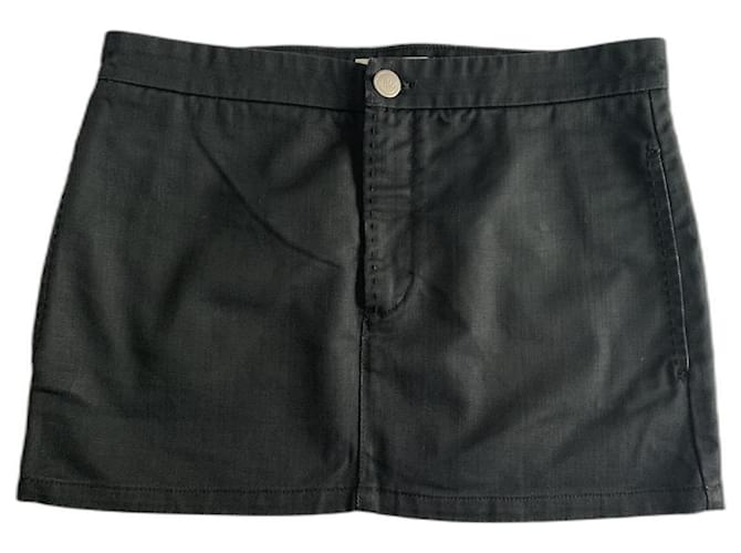 Chloé Skirts Black Cotton  ref.1089592