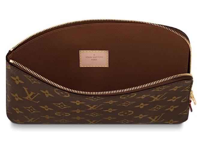 Louis Vuitton LV Etui Voyage PM new Brown Cloth  ref.1089608